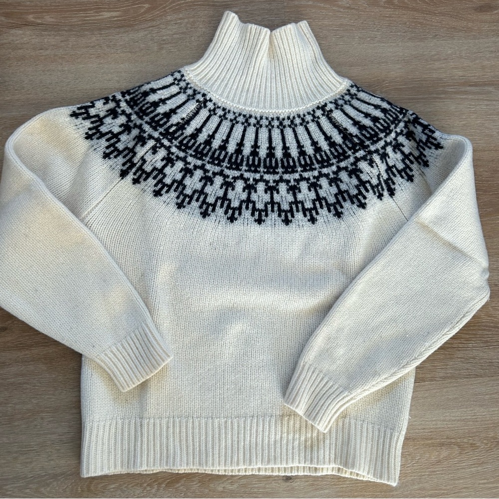 Tory Burch Sport Fair Isle Sweater - AS-IS